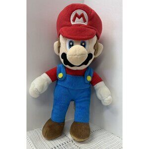 Super Mario Bros  Plush SAN-EI Stuffed 9" Toy Doll Japan